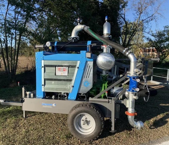 Gruppi Motopompa carrellati con sistema filtrante 