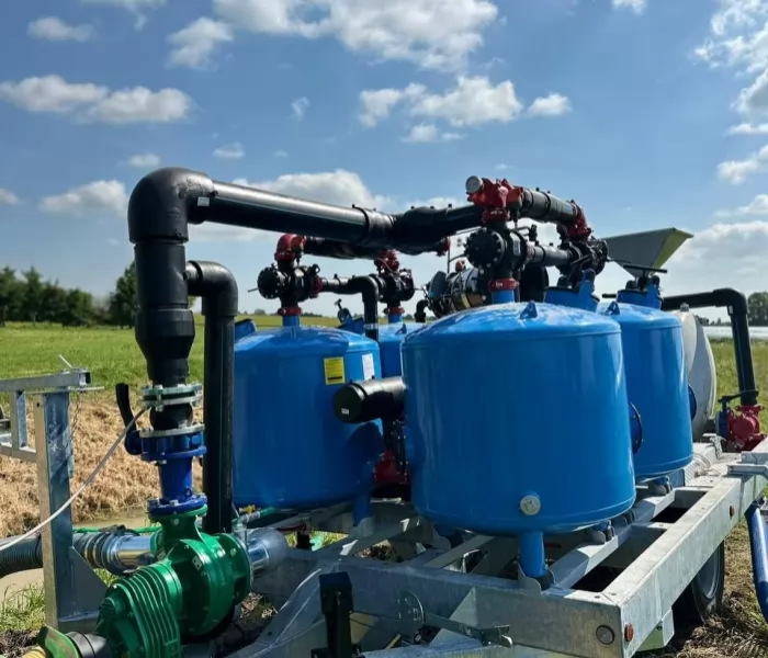 Gruppi Motopompa con sistema filtrante autoportate