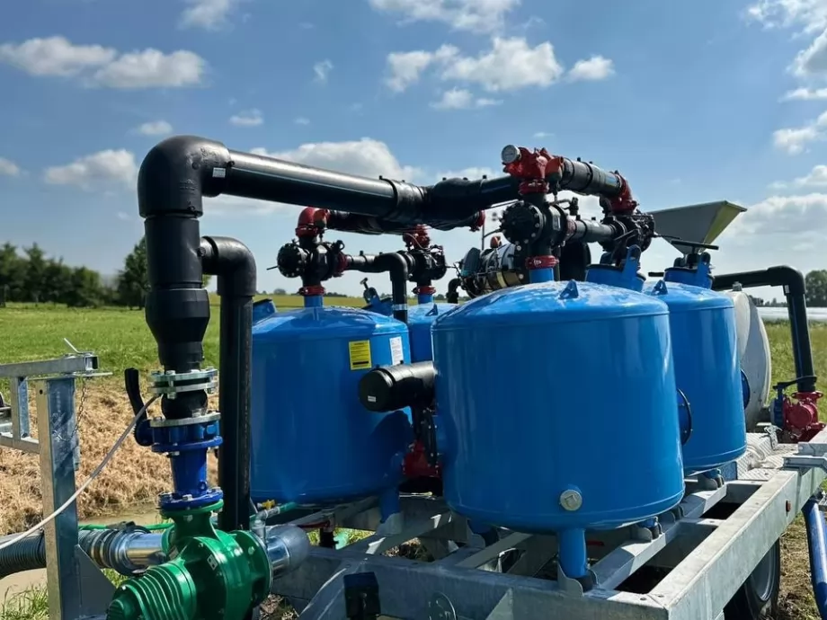 Gruppi Motopompa con sistema filtrante autoportate