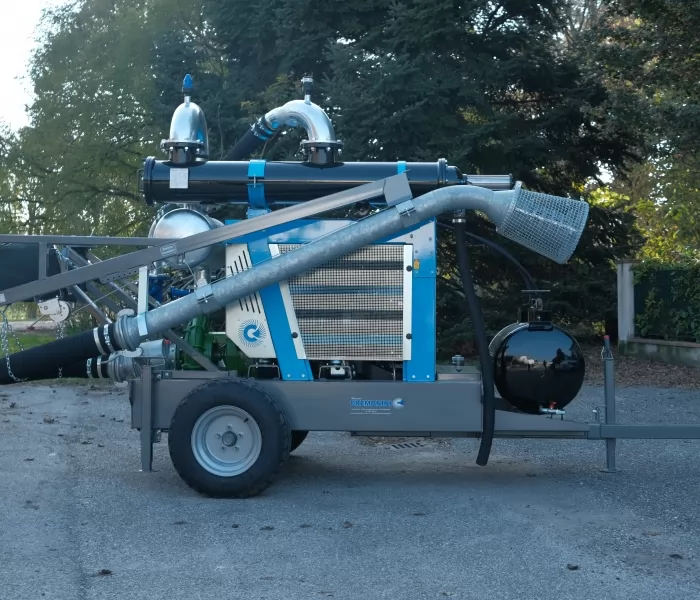 Gruppi Motopompa carrellati con sistema filtrante 