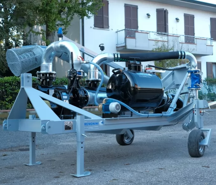 Gruppi Motopompa con sistema filtrante autoportate