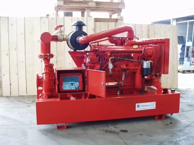 Vendita gruppi di pompaggio antincendio