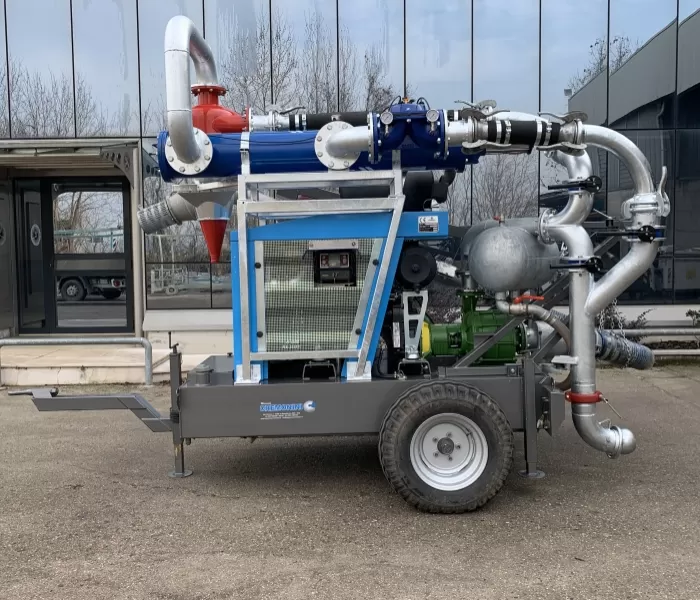 Gruppi Motopompa carrellati con sistema filtrante 