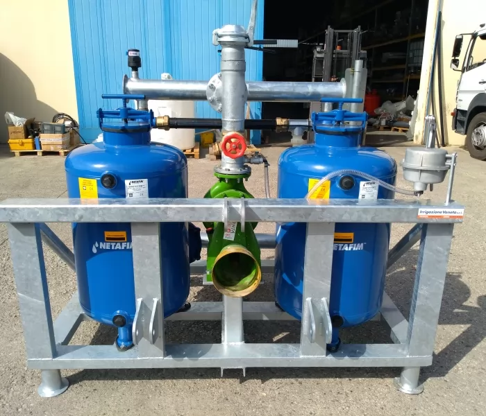 Gruppi Motopompa con sistema filtrante autoportate