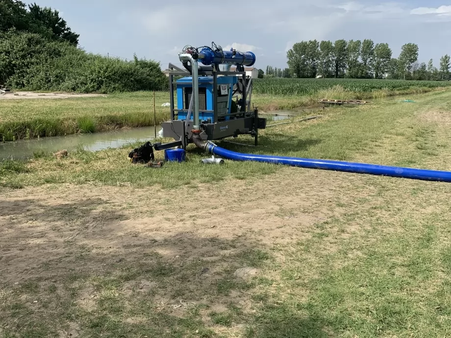 Gruppi Motopompa carrellati con sistema filtrante 