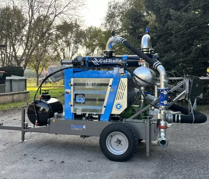 Gruppi Motopompa carrellati con sistema filtrante 