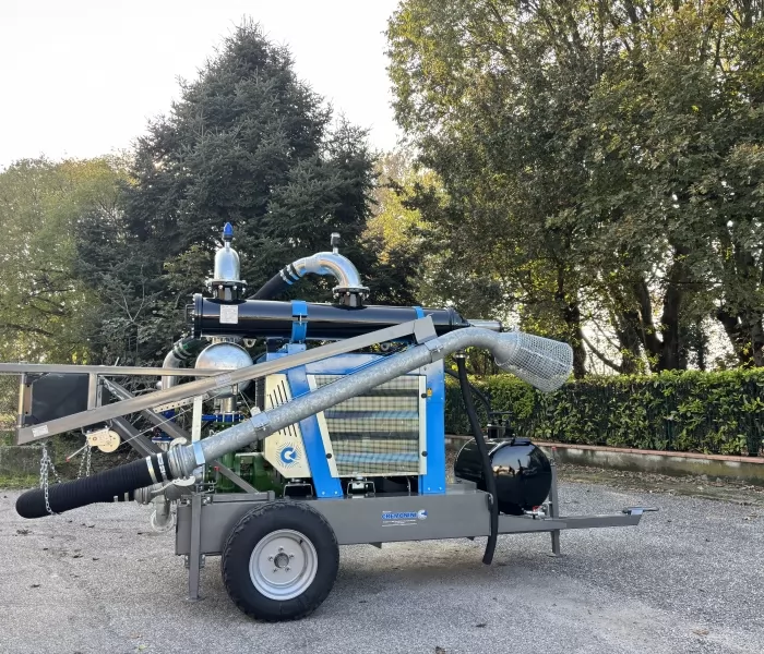 Gruppi Motopompa carrellati con sistema filtrante 