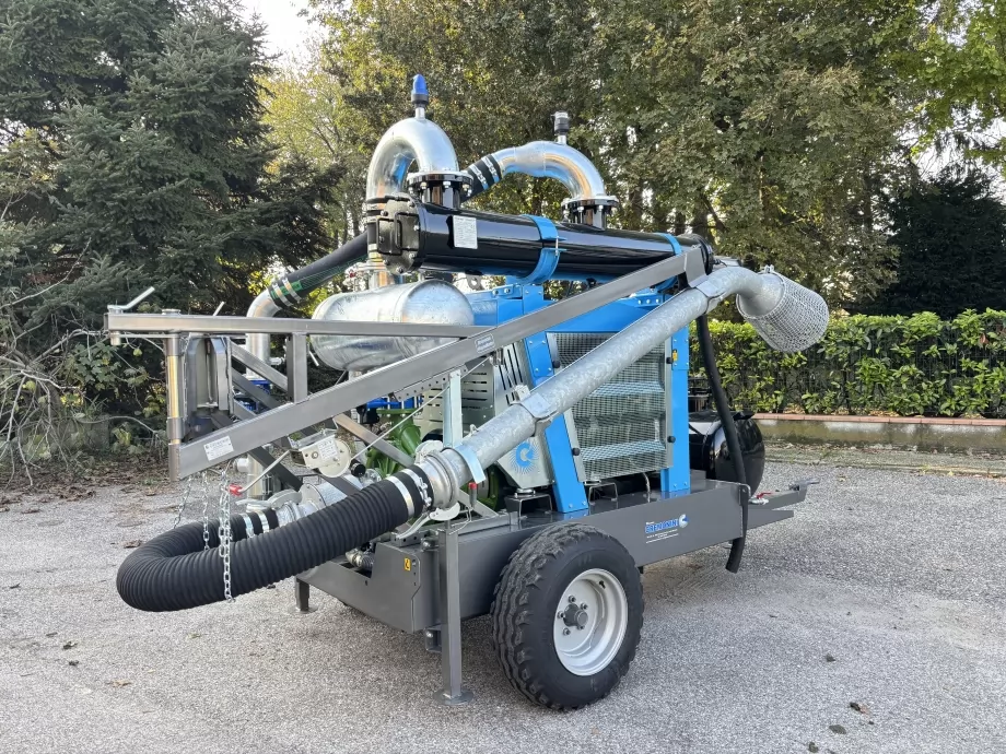 Gruppi Motopompa carrellati con sistema filtrante 