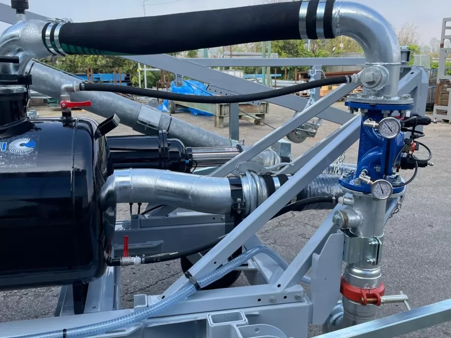 Gruppi Motopompa con sistema filtrante autoportate